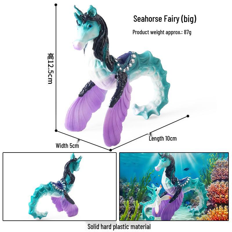 Montessori Children s Marine Life Animal Models - Seahorse Educational Toys