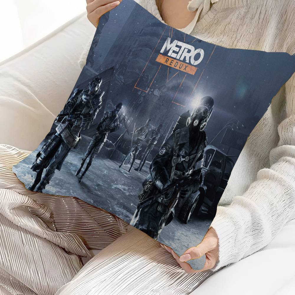 M-Metro 2033 Personalized Pillow Cover Kids Bedroom Wild Party Decor Pillowcase kid Birthday shower Gift