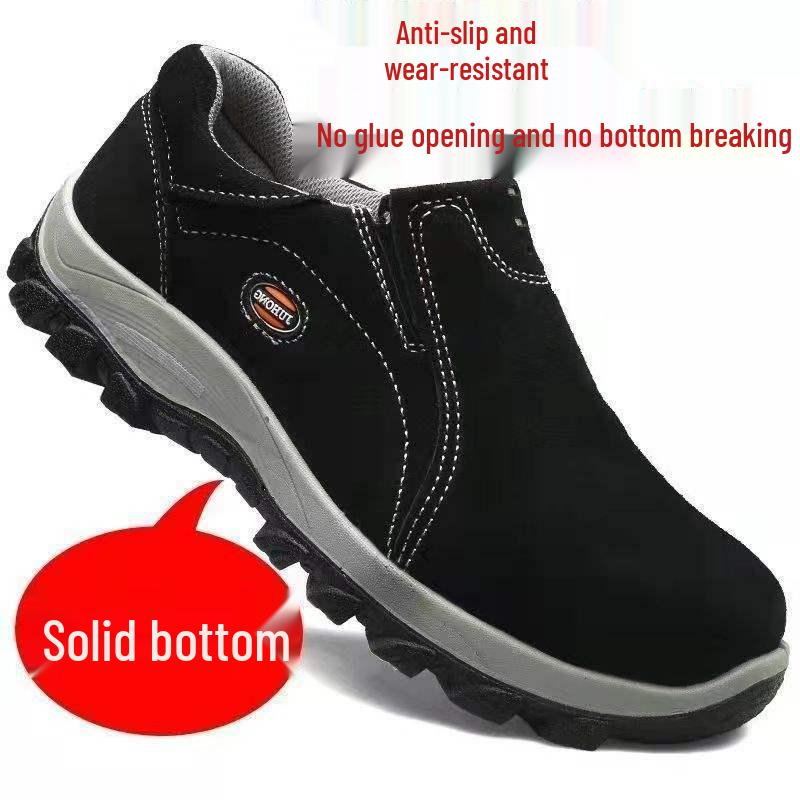 

Men s Steel Toe Winter Safety Shoes - Anti-Smash, Anti-Puncture, Breathable, Anti-Odor, Lightweight, Wear-Resistant, Non-Slip Sole for Construction.
