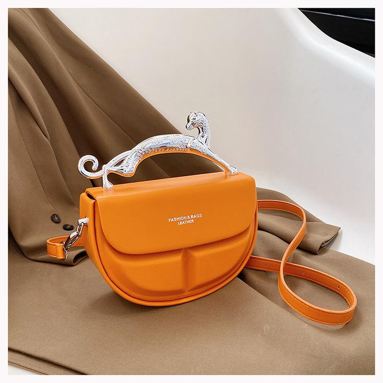 

Сумки жіночі сумки нова мода універсальні сумки з тисненням на твердій оболонкі сумки через плече помаранчевий