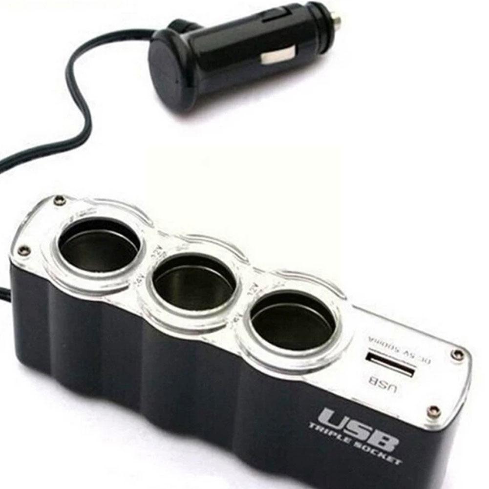 12/24V Car Cigar Lighter General Purpose Vehicle 1/3 Cigar Lighter Car Cigar Lighter For Mobile Phone Game S2S9