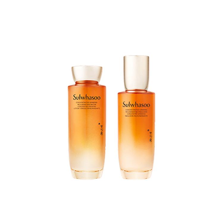 Sulwhasoo Ginseng Toner+Cleanser Skincare Sets Hydrating Cleaning Water 150ml+Emulsion Lotion 125ml