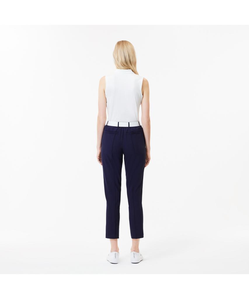 LACOSTE Women'S Golf Fine Pattern Tapered Fit Pants Hf7469-54N 166