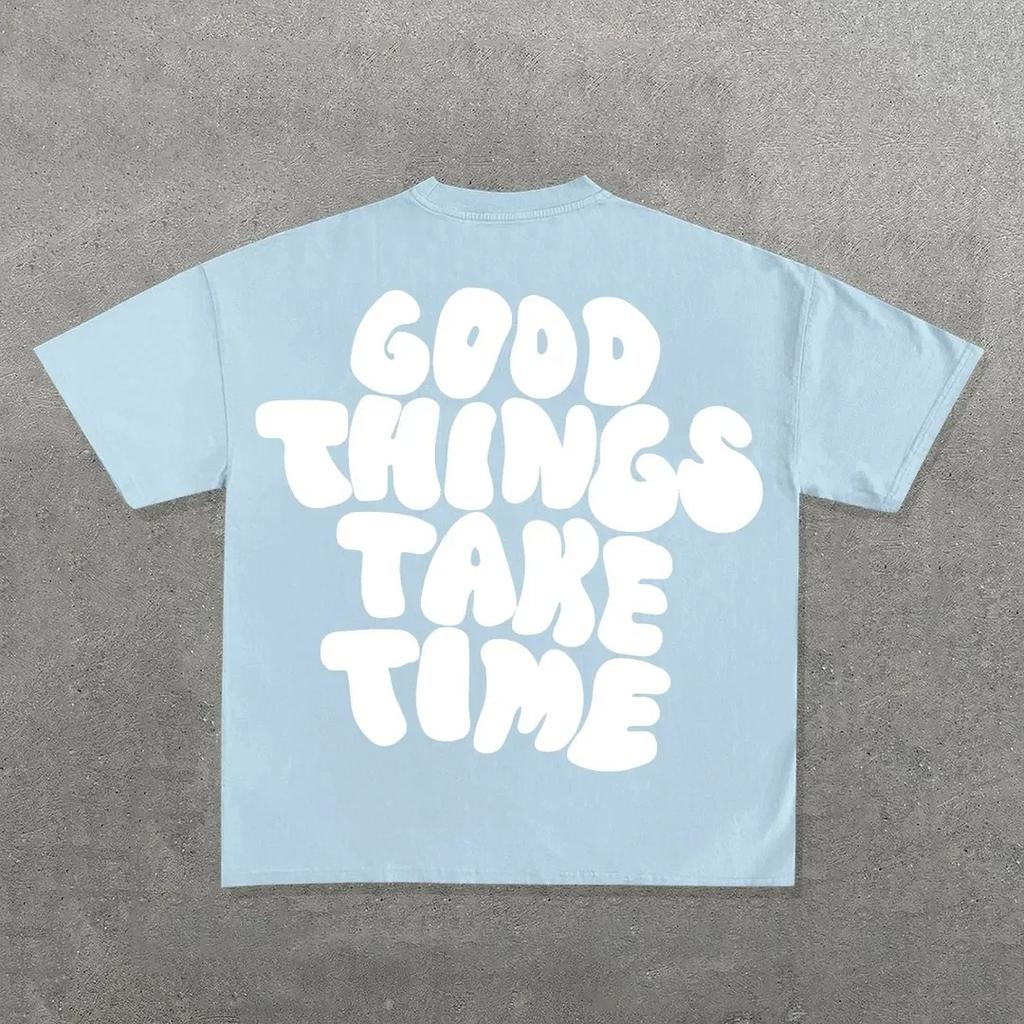 Streetwear Y2k T Shirt Unisex Harajuku Hip Hop Graphic Print Oversized Cotton Round Neck TShirt New Gothic Short Sleeve Tops 2024 Unisex