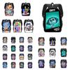 Adorable Inside Out 2 Cartoon Backpack For Kids Spacious Polyester School Bag