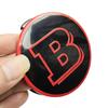 4Pcs 75mm Brabus Logo Car Emblem Wheel Center Hub Cap Accessories AMG Apple  For Mercedes Benz W204 GLA GLC CLA W205 W203 W206