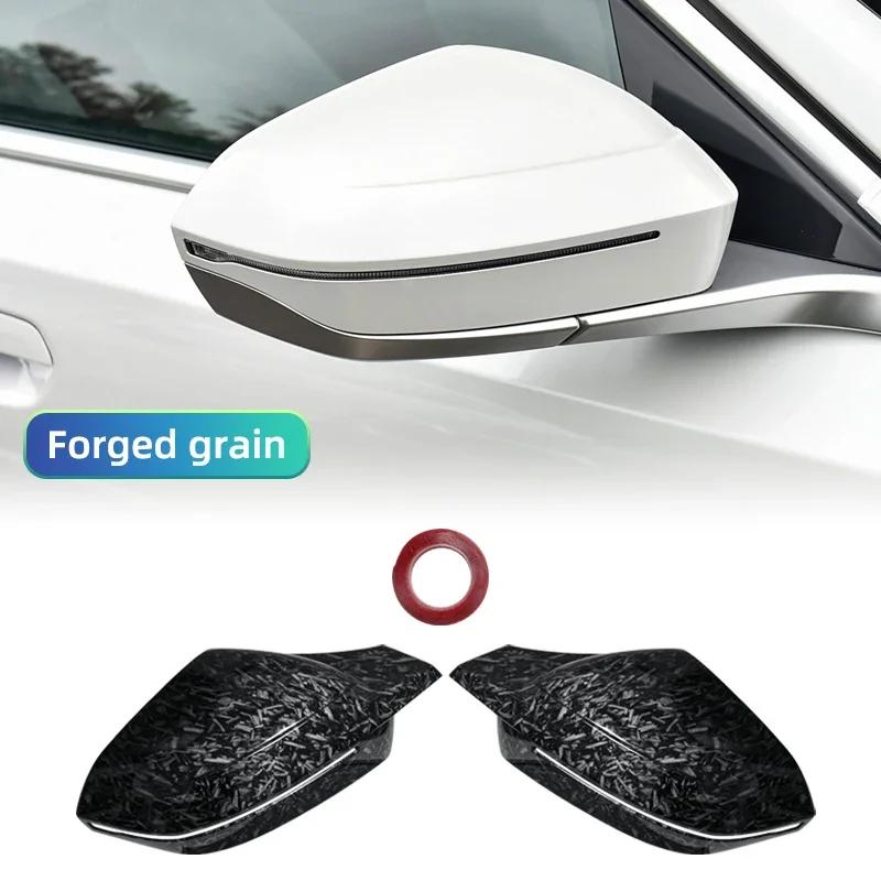 M Look Replacement Bright Black Side Mirror Cover Caps for BMW 5 7 I5 I7 Series G60 G61 G68 G70 G90 Left Hand Drive 2023-up VFHJQ1