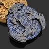 Bussola Metallica Fidget Spinner Dado Antistress Trottola Rilassamento Sollievo dallo Stress Giocattolo Rullo per Mano Punnk Giroscopio Cose Cool Adulti