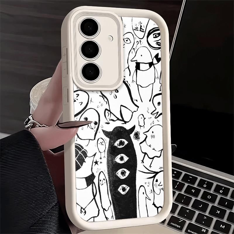 Phone Case for Samsung Galaxy S26 S25 Ultra S24 FE Oyasumi Punpun Anime Shell S23 Plus S22 + S21 S20 5G Soft Silicone Funda