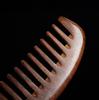 Black Gold Sandalwood Hair Comb for Smooth Ladies' Massage and Hairdressing - Ideal Gift for Girls