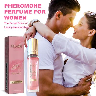Perfume de Feromonas para Mujer EELHOE Fresco Natural Femenino Feromonas Larga Duración Eau de Toilette Perfume de Larga Duración