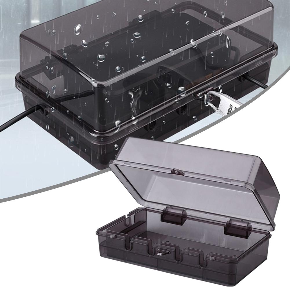 Outdoor Power Strip Box Outdoor Socket Outdoor ABS Material High-quality Materials Safe For Electricity Use For Power Strips