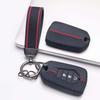 Key Fob Cover for Isuzu D-MAX MU-X with Keychain Scratch Resistant Shockproof Anti-Dust Durable Key Holder Anti-Scratch Guard Soft Grip Texture