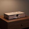 Jewelry Storage Box Rectangular with Lid Decorative for Vanity