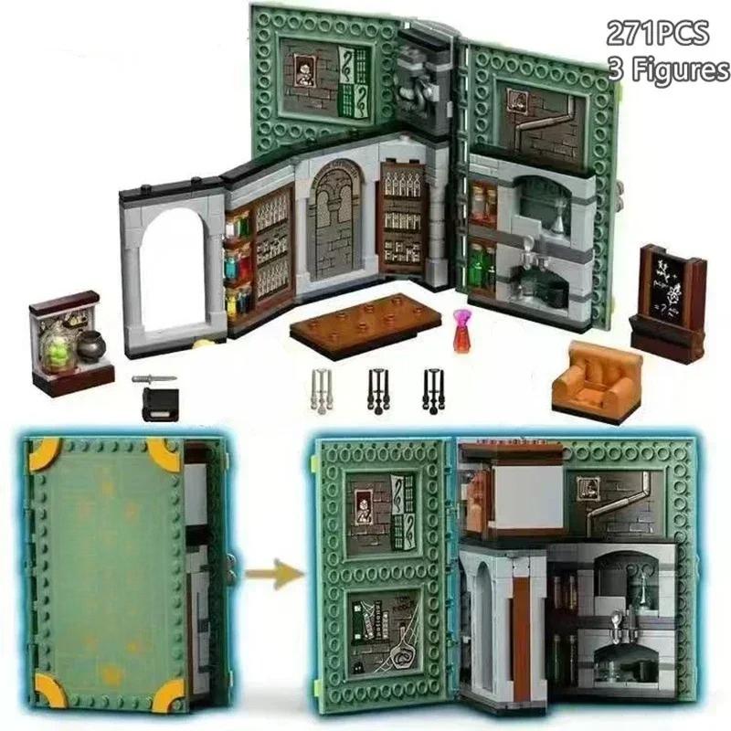 Collection of 6 Magic Books, Magic Classroom Gifts Building Blocks, Gift Children's Toys Toy Building Blocks,76397 76382 76396