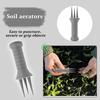 3 Spikes Soil Aerator Storage Hole Flower-growing Tools Portable Hand Tiller Garden Tool  Yard