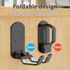 Multifunctional Wall Mount Headphone Hanger Foldable Under Desk Headset Holder  Gaming Accessories