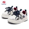 Habi Bear Kids' Spring & Autumn Synthetic Leather Sneakers - Casual Board Shoes for Boys & Girls