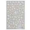 Nail Art Stickers Ins Spring Small White Flower Sunflower Butterfly Tough And Thin Series Adhesive Nail Stickers