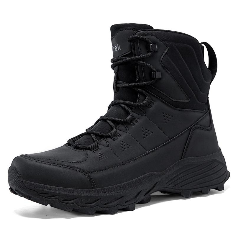 Large size outdoor hiking shoes men's and women's non-slip and wear-resistant off-road hiking shoes desert combat boots wholesale