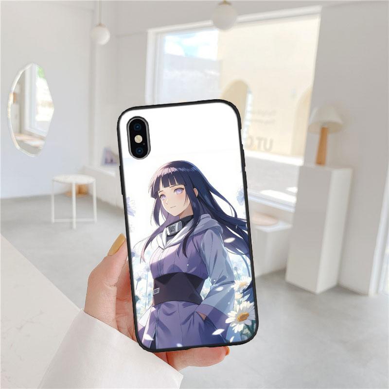 LO66 Naruto Hyuuga Hinata Soft Shell Phone Case for OPPO A3 Pro A72 A74 A76 A77 A77S A78 A79 A94 A95 A18 A40M A58