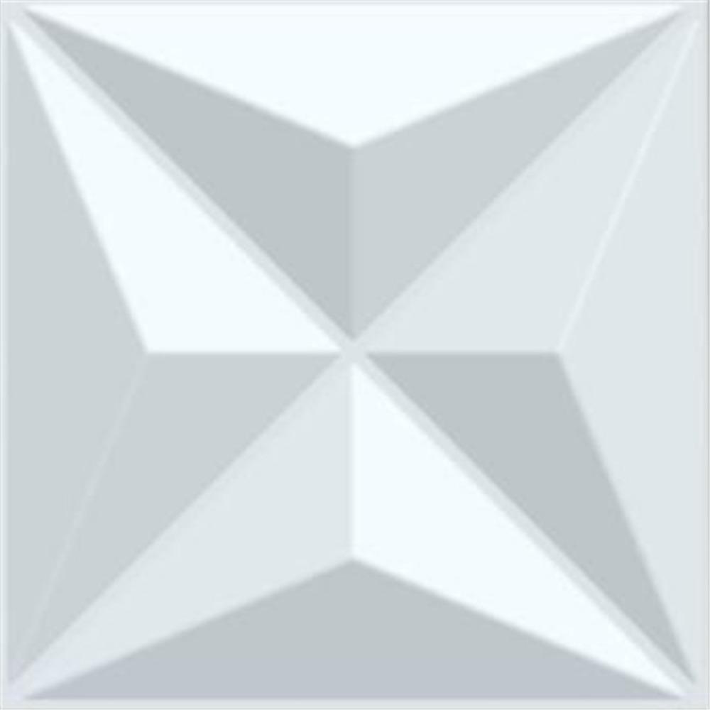 White 3D Wall Panel Foam Brick Geometric Non-self-adhesive Wall Sticker Classics Modern Background Wallpaper Wall Renovation