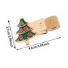 Christmas Pen Clip Metal Bookmark New Pencil Holder  Stationery Supplies