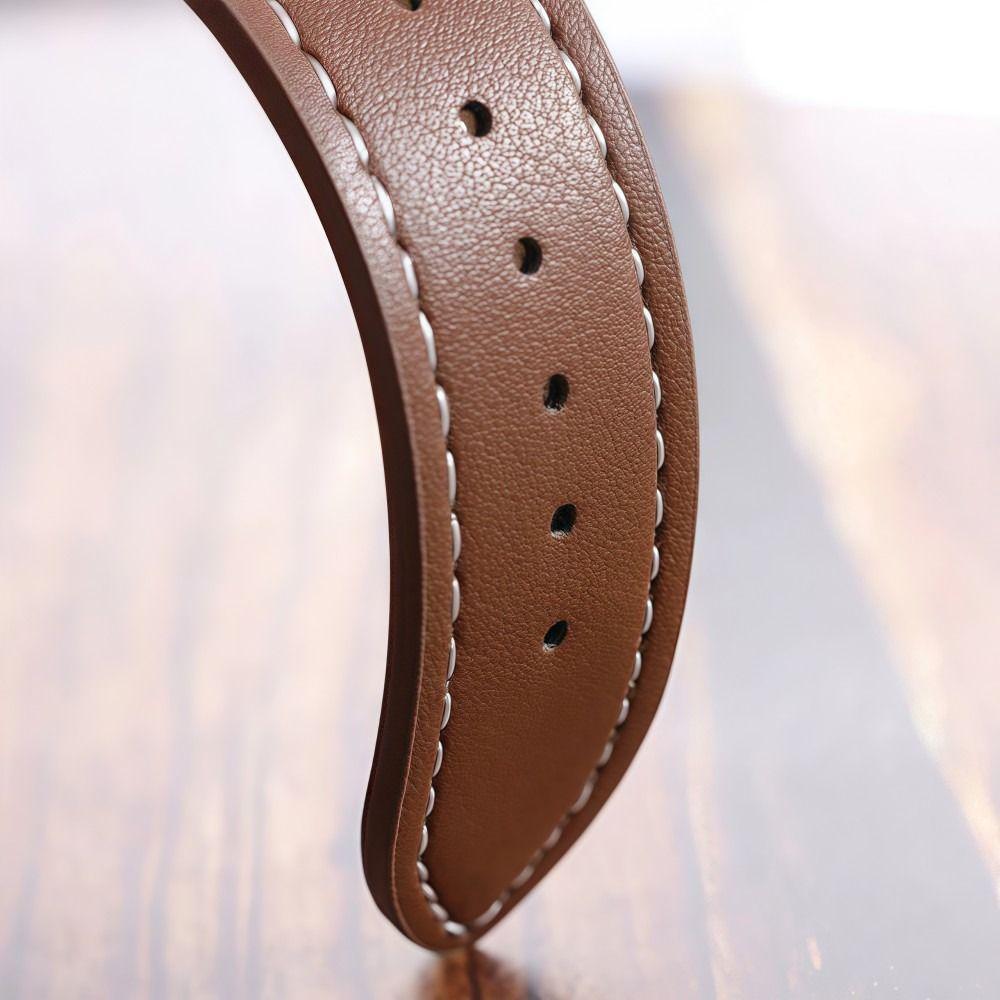 20mm 22mm 24mm Watchband Vintage Men Bracelets Pallet Leather Watch Strap Watch Accessories