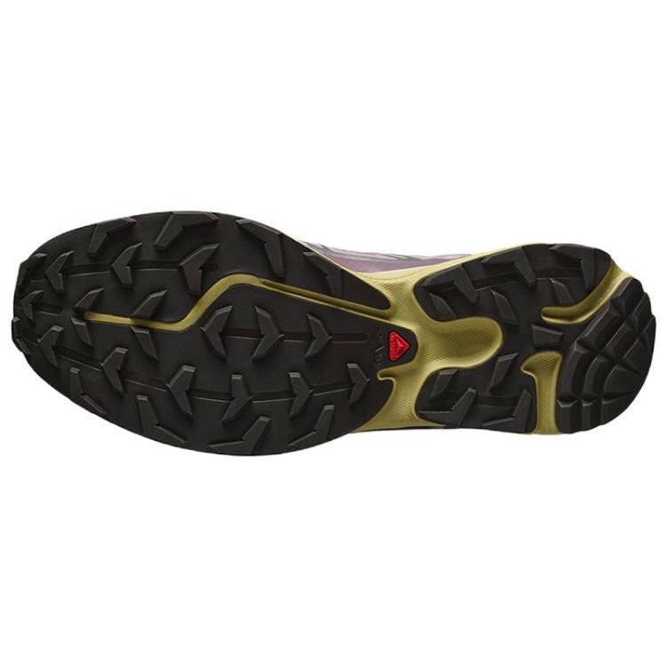 SALOMON XT-6 Fabric TPU Trend Shock Absorbing Non-Slip Wear-Resistant Lightweight Low-Top Outdoor Functional Shoes Unisex Shoes Red-Brown 470816