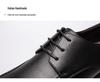 Men's All-Season Pointed Toe Leather Shoes - Korean/British Style, Casual Business Lace-up