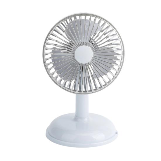 Portable Mini Cooling Fan with 90-degree Tilting Head Rechargeable Desk Fan синий