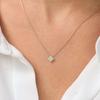 Four Leaf Clover Necklace Women's Light Luxury Ins Simple and Versatile Small Fresh Flower Collarbone Chain