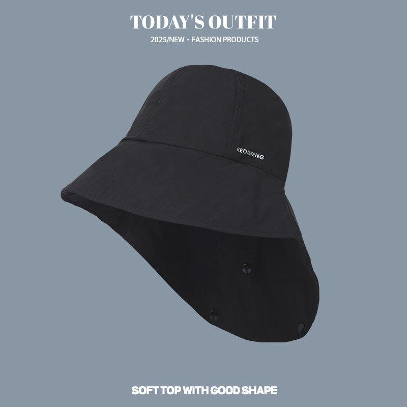 

Шляпа от солнца Летняя УФ Тонкая Весенне-летняя Панама Рыбака Уличная Быстросохнущая Шаль Защита Шеи Шляпа для Альпинизма