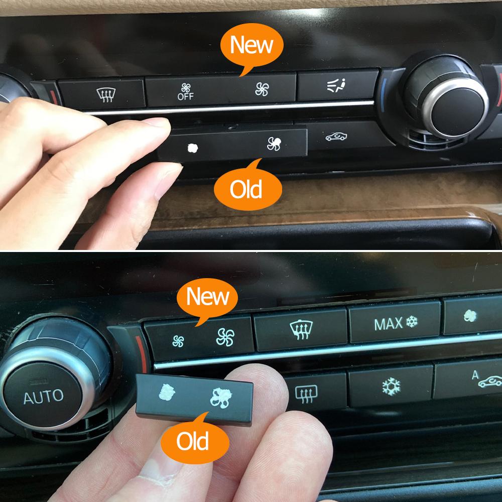 Air Conditioner Heater Climate Fan Wind Volume Control Ac Button Keys for BMW 5 6 7 Series F10 F11 F01 F02 F06 F07 F12 F15 F16