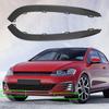 For Volkswagen VW Golf MK7 GTI 2015 2016 2017 2Pcs Left Right Car Front Bumper Lip Air Deflector Valance Trim Lower Spoilers