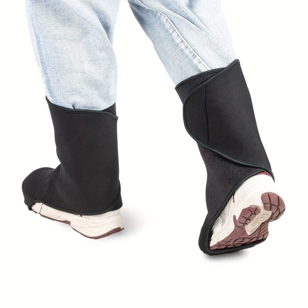 Neoprene Cycling Shoe Covers Waterproof Motorcycle Riding Leg Covers  Mountain Bike