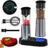Electric Peppers Mill Automatic Salt Mill Peppers Grinder USB Rechargeable Adjustable Mill Suitable for Kitchen Cooking