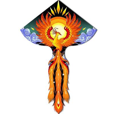 Weifang New Style Phönix-Drachen - Kinder-Cartoon-Tierdrachen, Feuervogel und Pfauenvogel-Design