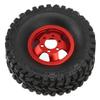 4 Pieces RC Car Tires Wheel Rims Radio Control Tires Rubber Tires Easy to Install for WPL C14 C24 B14 B24 B16 B36 RC Car Modification DIY RC Car DIY