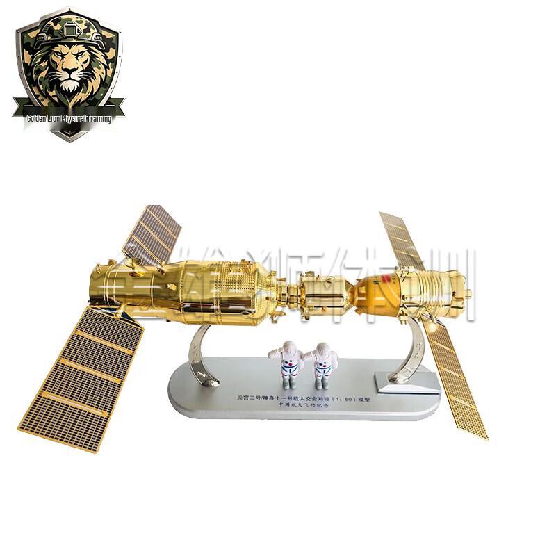 Shenzhou 11 Tiangong 2 Docking Spaceship Model 1:50 Scale