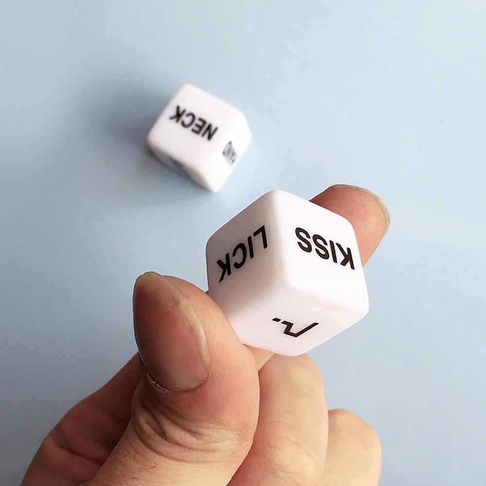 Black and White Erotic Dice: 16mm Teasing Game