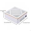 Nail Dust Collector Desktop with Removable Screen 60W Appliance for Manicurists,