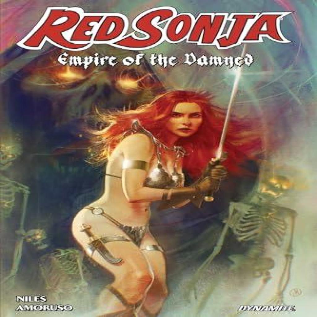 Red Sonja Empire of the Damned by Steve Niles Paperback Book 9781524126957