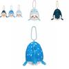 Adorable Plush Hanging Ornament For Girls' Bags Bear In Whale Outfit