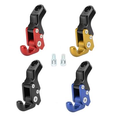Motorcycle Luggage Bag Hook Hanger 10.5mm Aluminum Alloy Versatile Secure Fixing Claw Shaped Helmet