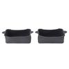 2Pcs Silicone Grease Cup Liners Reusable Drip Pan Liners Silicone Rear Grease Catcher for Griddle