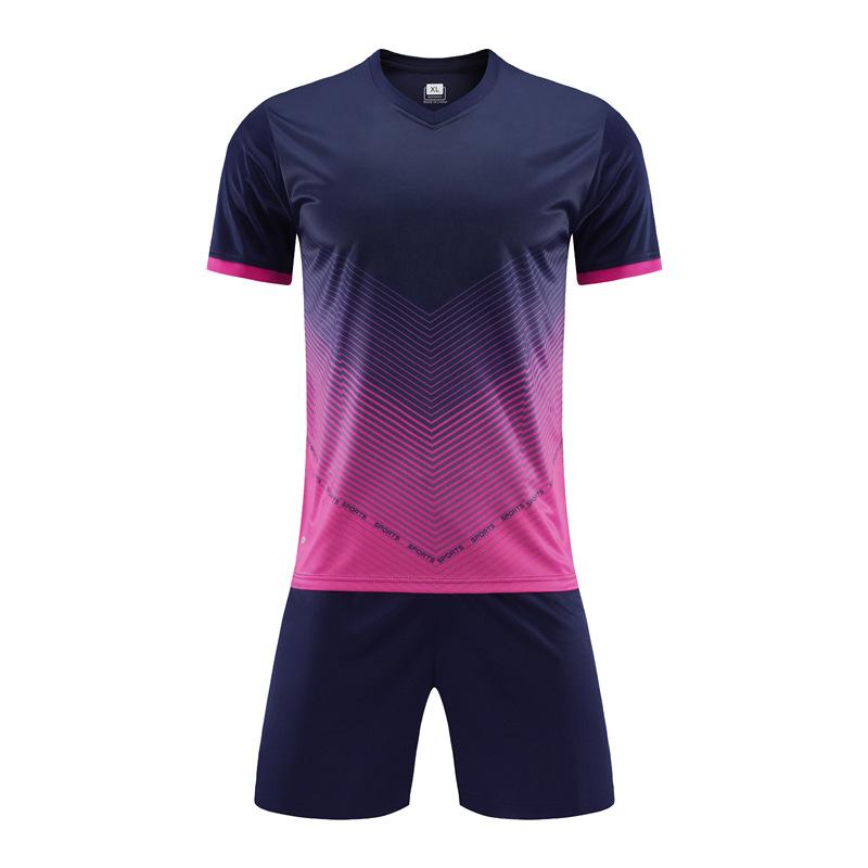 Jerseys, Soccer Uniforms, Men'S And Women'S Team Uniforms, Student Training Uniforms, Short Sleeves, Quick-Drying Mesh, Breathable