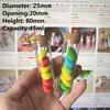 24/40 PCS 30ml Candy Glass Bottles Cork  20×25×80mm Test Tube Dragees Jars Wedding Favors DIY Crafts Empty Decorative Vials