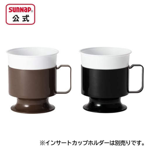 Sunnap Insert Cups, Approx. 210ml, Pack of 100 [Office Coffee Inserts, Plastic Cups, Hot Coffee, Office Insert Type, IC-100C]