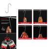 Stainless Steel Meat And Sausage Hooks Set For Kitchen Storage And Cooking